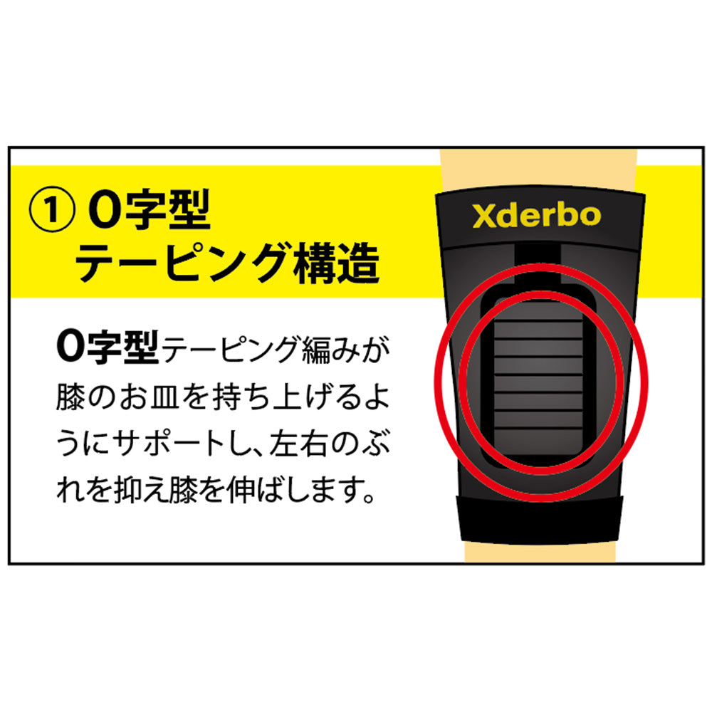 膝サポーター　日本製